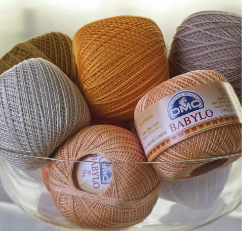 DMC Babylo 50g; síla 20 - č. 3375 oranžová DOPRODEJ 1 ks