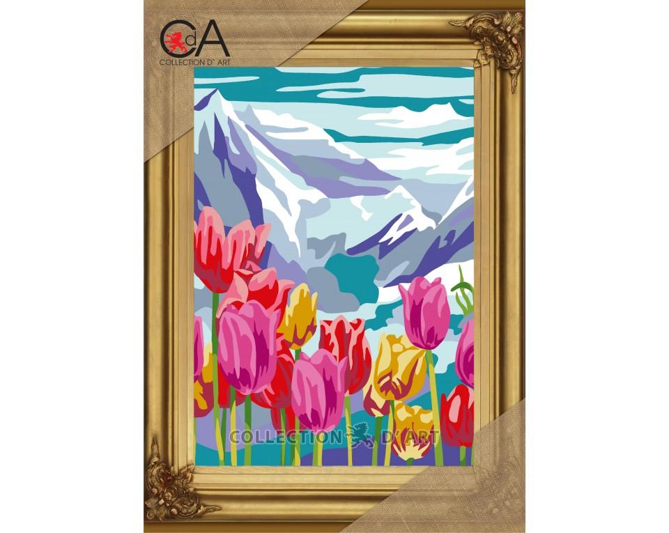 Dart6342K - Tulipány (gobelínová sada)