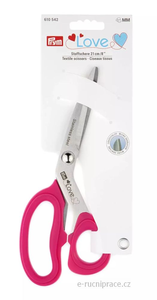 39748 - Krejčovské nůžky 21 cm Prym Love