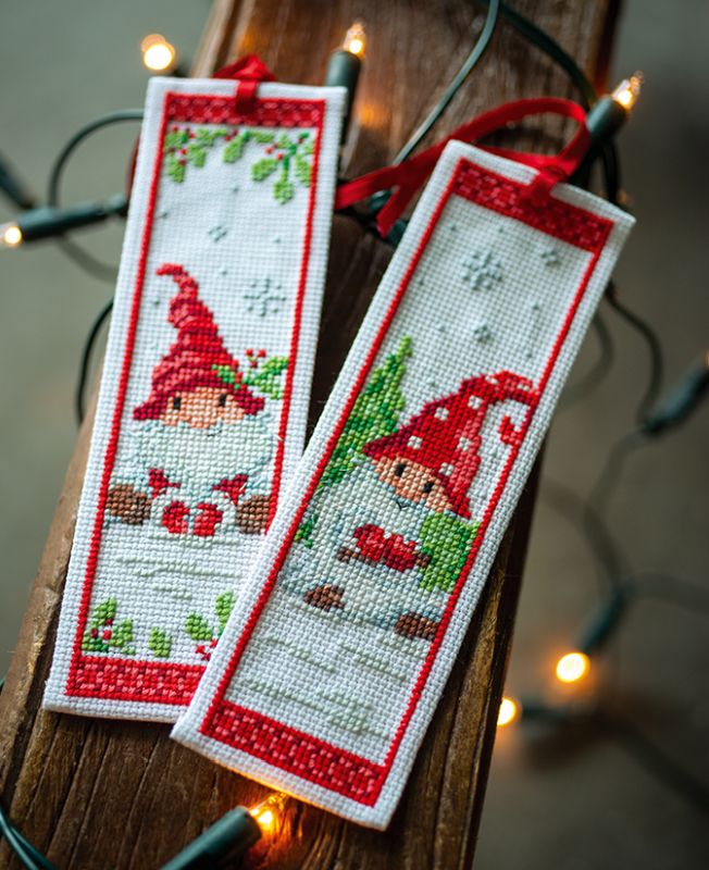 VE-0189703 - Záložky vánoční skřítci DUO