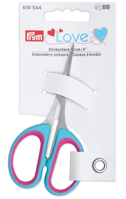 39752 - Nůžky vyšívací 10 cm Prym LOVE