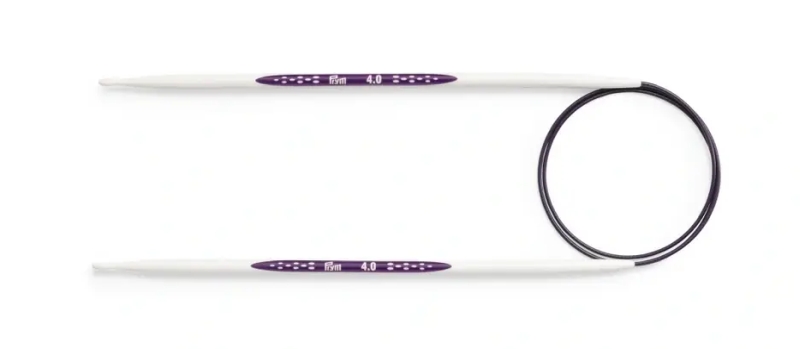 38440 - Kruhová jehlice ergonomická č. 4 / délka 80 cm