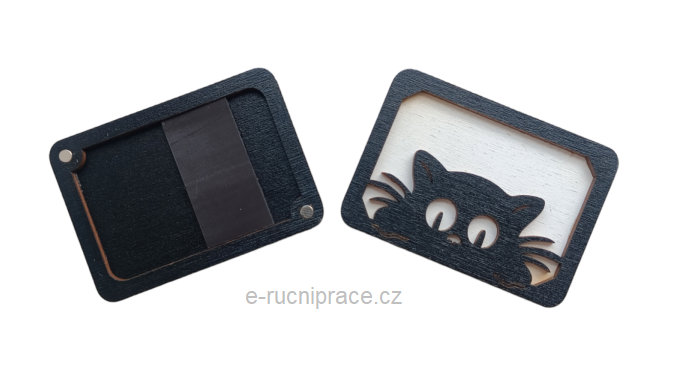 Magnetické pouzdro na jehly KOČKA