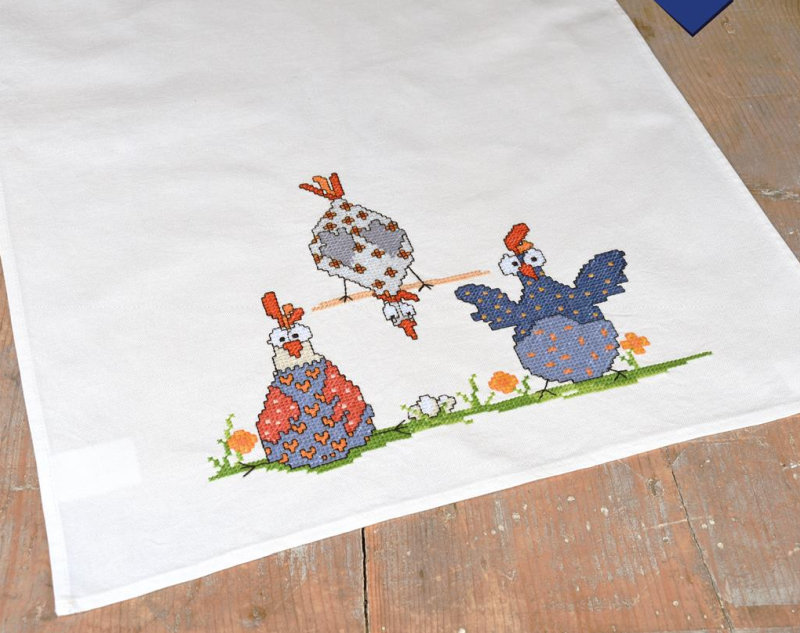 VE-0216273 - Ubrus slepičky (46 x 71 cm)
