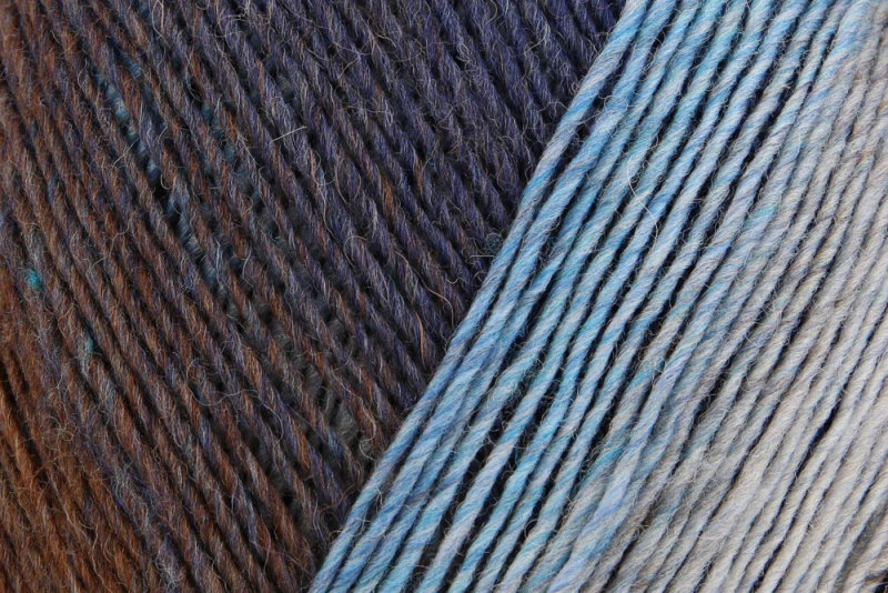 Regia Virtuoso Color 150 g - č. 03076 (ponožková příze)