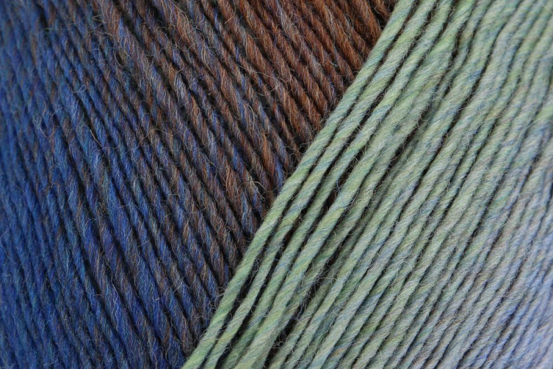 Regia Virtuoso Color 150 g - č. 03075 (ponožková příze)