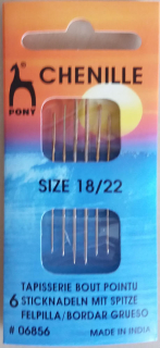 ST - Gobelínové jehly č. 18 - 22 ostré se zlatým ouškem