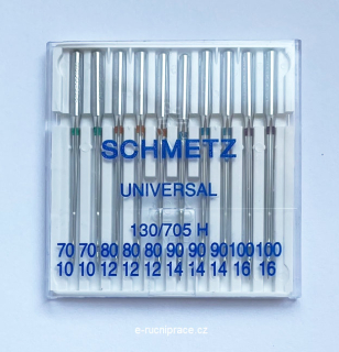 82655 - Jehly strojové 705 H ASSORTIMENT 10 ks