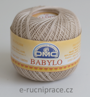 DMC Babylo 50g; síla 20 - č. 842 tmavší béžová