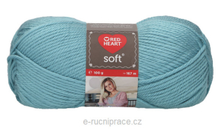 Red Heart Soft č. 0008 - vodová