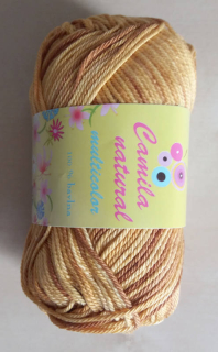 Camila Natural Multicolor č. 9206 - žluto-hnědá