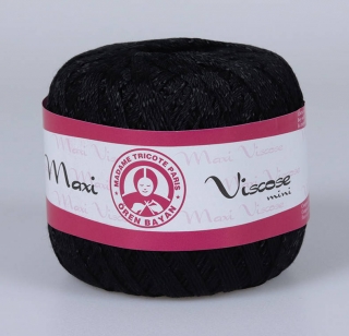 Maxi Viscose mini - č. 9999 černá
