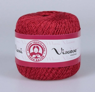 Maxi Viscose mini - č. 6328 červená