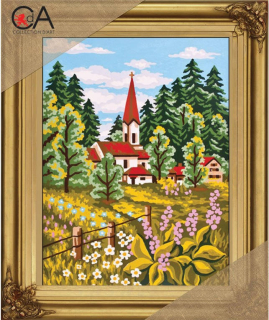 Dart6143K - Kostel (gobelínová sada)