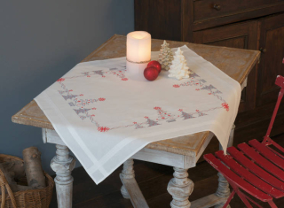 VE-0166603 - Ubrus vánoční stromky