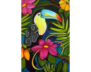 DE7059 - Tukan (Diamond painting)