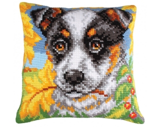 Dart5211 - Pes a podzimní listí