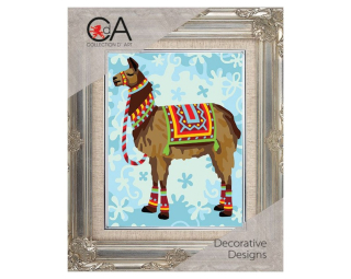 Dart3339K - Lama (gobelínová sada)
