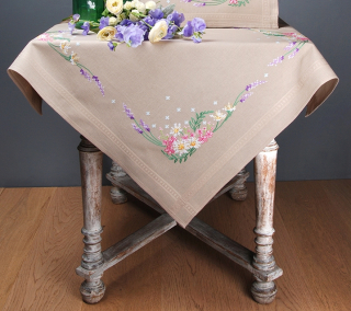 VE-0190850 - Ubrus jarní květy