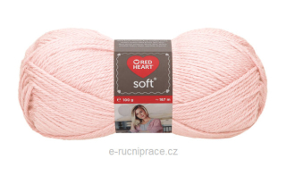 Red Heart Soft č. 8328 - světle růžová