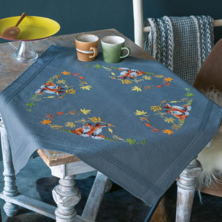 VE-0198561 - Ubrus s liškami