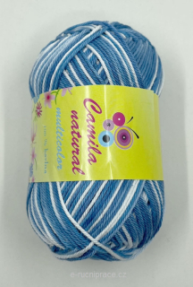Camila Natural Multicolor č. 9079 - odstíny modro-bílé