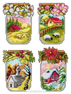 OR7698 - Čtyři roční období - plastová kanava