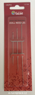 83301 - Jehly na panenky a plyšové hračky (3 ks)