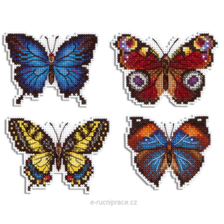 R-485 - Magnetky motýlci (plastová kanava)