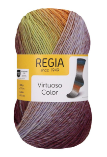 Regia Virtuoso Color 150 g - č. 03074 (ponožková příze)