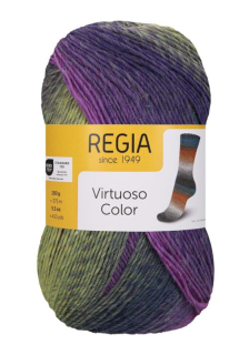 Regia Virtuoso Color 150 g - č. 03070 (ponožková příze)