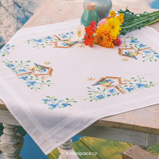 VE-0021400 - Krmítko - ubrus na vyšívání