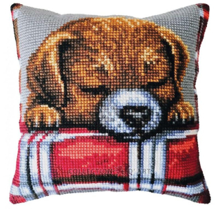 Dart5482 - Štěně (polštář na vyšívání)