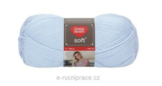 Red Heart Soft č. 8325 - bleděmodrá DOPRODEJ 3 ks
