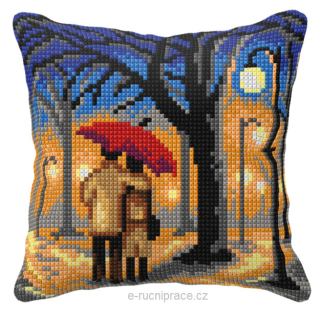 OR99100 - Noční procházka (polštář na vyšívání)