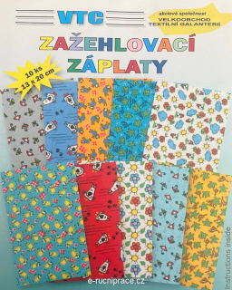 70010 - Dětské zažehlovací záplaty 10 ks
