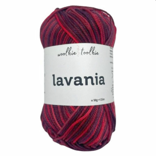 Lavania č. 120 - multicolor červená (50 g)