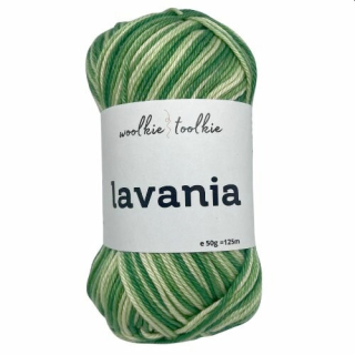 Lavania č. 135 - multicolor světle zelená (50 g)