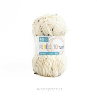 Perfetto Tweed P0002 - přírodní (50 g)