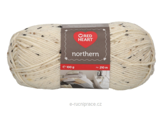 Northern č. 05688 - Natur tweed (100 g) DOPRODEJ 4 ks