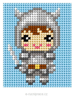 OR9795 - Rytíř (dětské vyšívání)