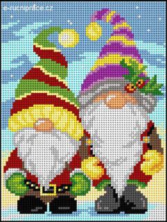 G3591 - Vánoční trpaslíci (18 x 24 cm)