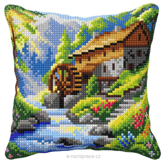 OR99121 - Mlýn (polštář na vyšívání)