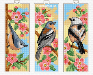 OR8720 - Záložky ptáčci - plastová kanava