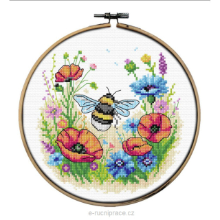 OR7980 - Čmelák (sada pro křížkové vyšívání)