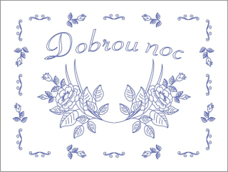 BE-P36 - Polštář "Dobrou noc"