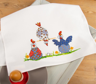 VE-0216273 - Ubrus slepičky (46 x 71 cm)