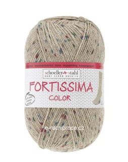 Fortissima Color Tweed 100g - č. 574 (ponožková příze)