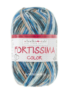 Fortissima Color 100g - č. 2490 (ponožková příze)
