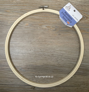 Bambusový vyšívací kroužek - 25 cm